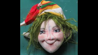 Pixie Face  - Needle sculpting and coloring Tutorial.