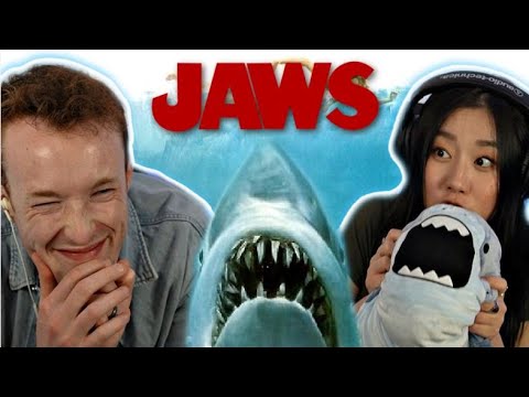 He FORCED ME to watch JAWS for the FIRST TIME! **COMMENTARY/REACTION**