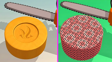 Soap Cutting Game! Very satisfying and relaxing ASMR slicing video