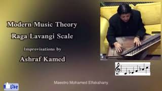 Raga Lavangi Scale, Pitch Class Set (0,1,5,8) Improvisations for Qanoun