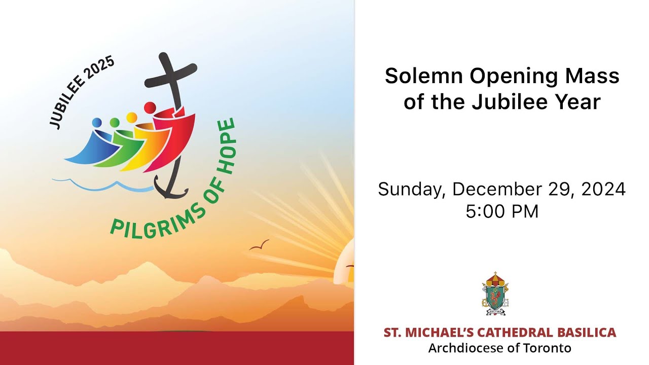 Solemn Opening Mass of the Jubilee Year - December 29, 2024 - YouTube