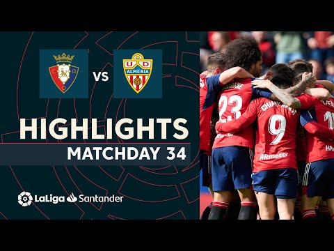 Osasuna Almeria Goals And Highlights