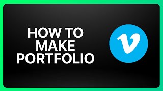 How To Make Portfolio On Vimeo Tutorial