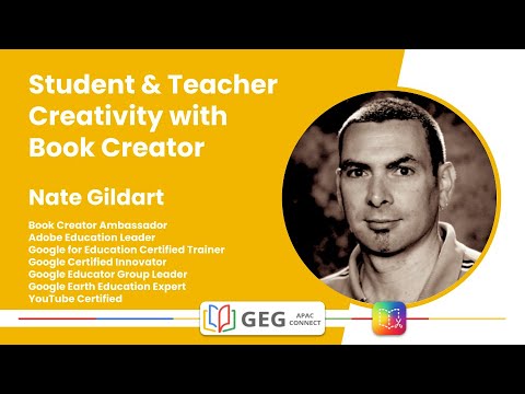 Student & Teacher Creativity with Book Creator | GEG APAC Weekend 6.0