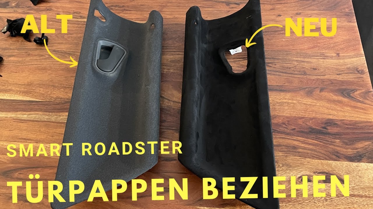 Smart Roadster | Innenraum mit Alcantara beziehen (Teil 2)