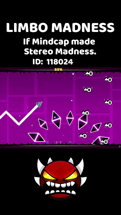 Stereo Madness but It's Limbo Keys... | Geometry Dash