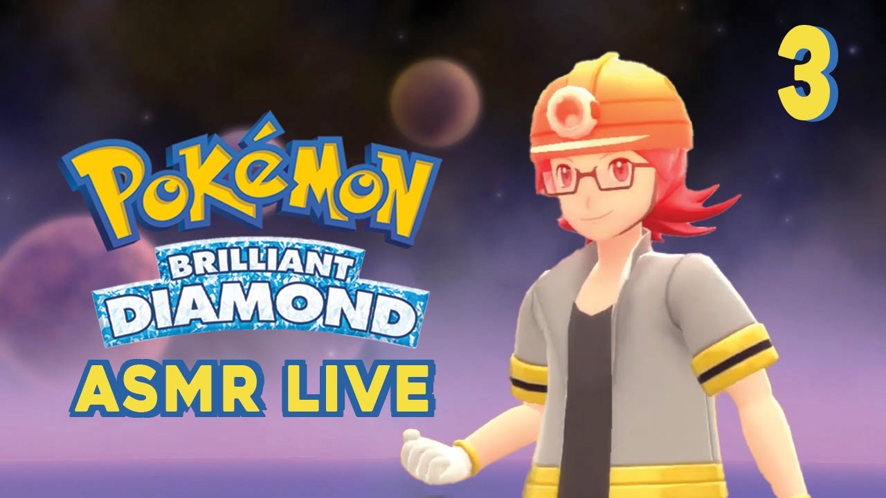 ASMR LIVE Beating The Rock Gym and Leveling My Pokémon Pokémon