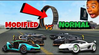 Which CARS CAN DO THE FASTEST LOOP? 😱🔥 | Extreme Car Driving Simulator #gaming screenshot 1