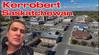 Kerrobert Saskatchewan, Exploring The Town Of 970 People. 203 Km South East Of Saskatoon.