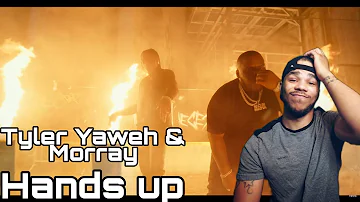 Morray killed this ishh!!!!! | Tyla Yaweh - Hands Up (Official Music Video) ft. Morray REACTION