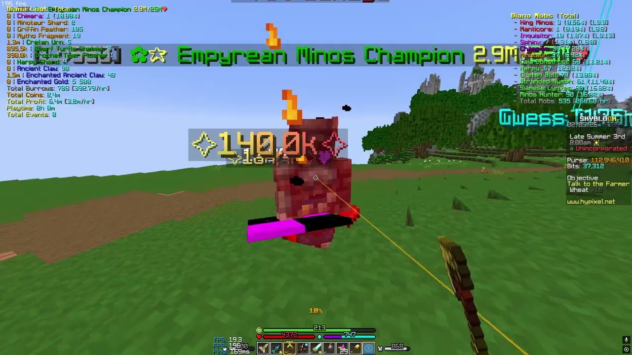 ferocity swap hypixel skyblock