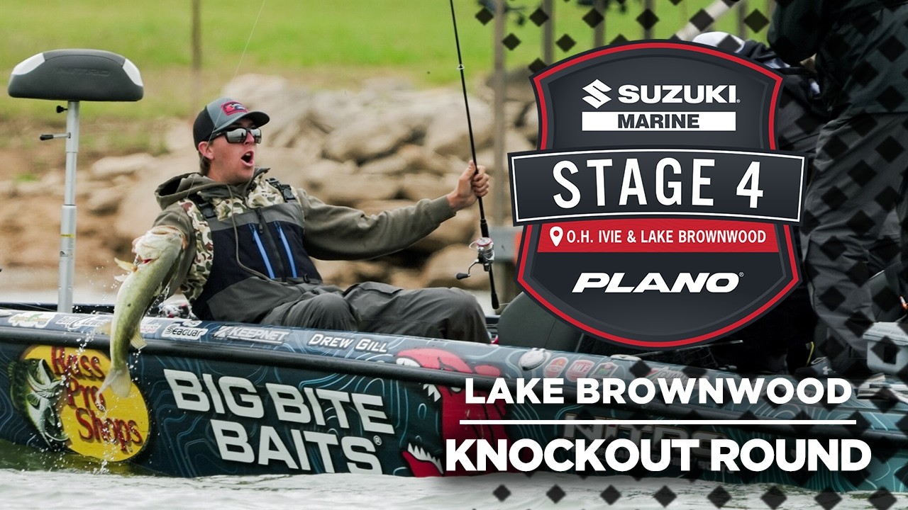 Bass Pro Tour | Stage 4 | OH Ivie and Lake Brownwood | Knockout Round Highlights