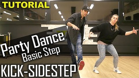 Party Dance Basic Step: The Kick-SideStep | Beginner Tutorial by MDS Duo | MDS & Entertainment