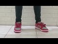 Unboxing Review Nike Dunk Low UNLV Red