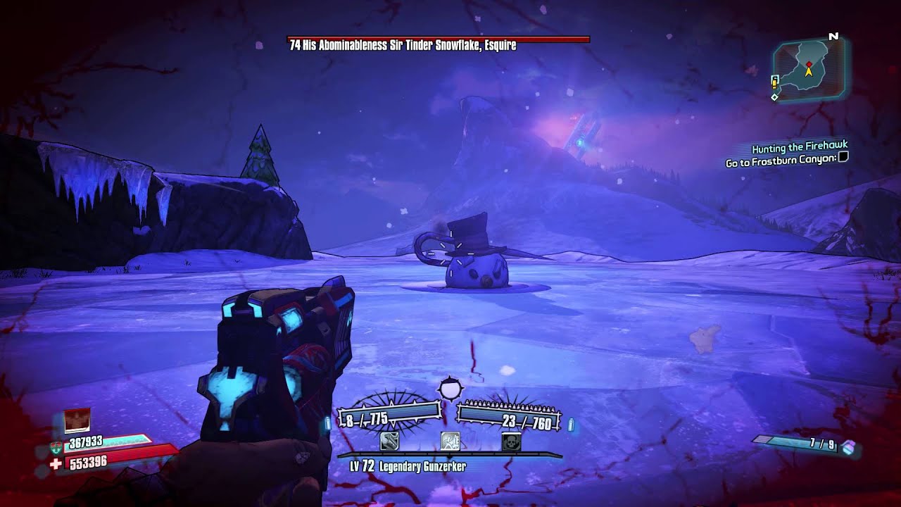 BL2 Gunzerker Unkempt Harold Sir Tinder Snowflake