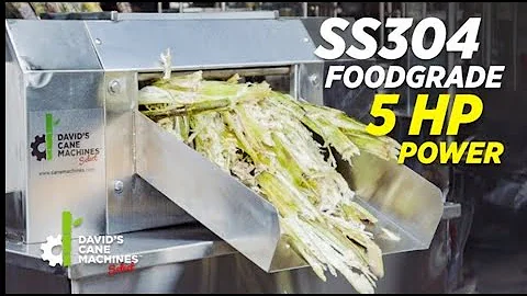 HEAVY DUTY PORTABLE 5HP INDUSTRIAL SUGARCANE CRUSHER Tubo Max 5