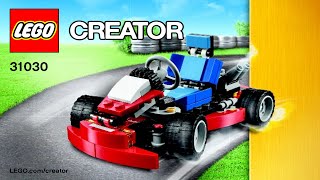 LEGO instructions - Creator - 31030 - Red Go-Kart (Book 1)