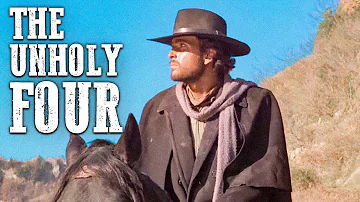 The Unholy Four | RS | Free Cowboy Film | Woody Strode | Western Movie
