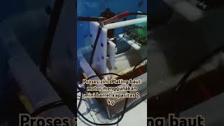 PROSES ZINCPLATING BAUT MOTOR MENGGUNAKAN MINI BARREL KAPASITAS 2 KG
