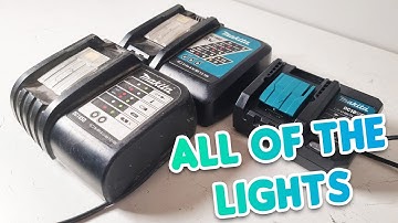 Makita Battery Charger Lights Meaning