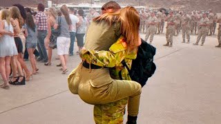 50 Nuevos Emotivos Momentos Donde Soldados Regresan A Casa !