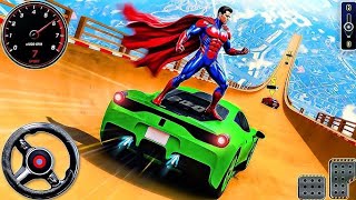 Superhero Ramp Car Stunt Game - GT Car Stunts Racing 3D - Android GamePlay #3 screenshot 3