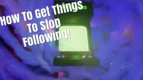 Dreams Ps4 How To Make puppet stop following (Not follow tutorial)