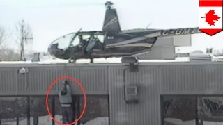 นกโทษสองรายกากน หนจากเรอนจำโดยเฮลคอปเตอร