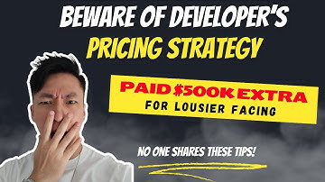 Paid $500k More With Lousier Facing Than Neighbor! | DEVELOPER PRICE STRAGERTY