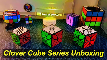 Unboxing CLOVER CUBES...