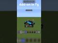 Realism Car Add-on! #gumblduf #minecraft #gaming #mcpe #shorts #short #mcshorts #car #lamborghini