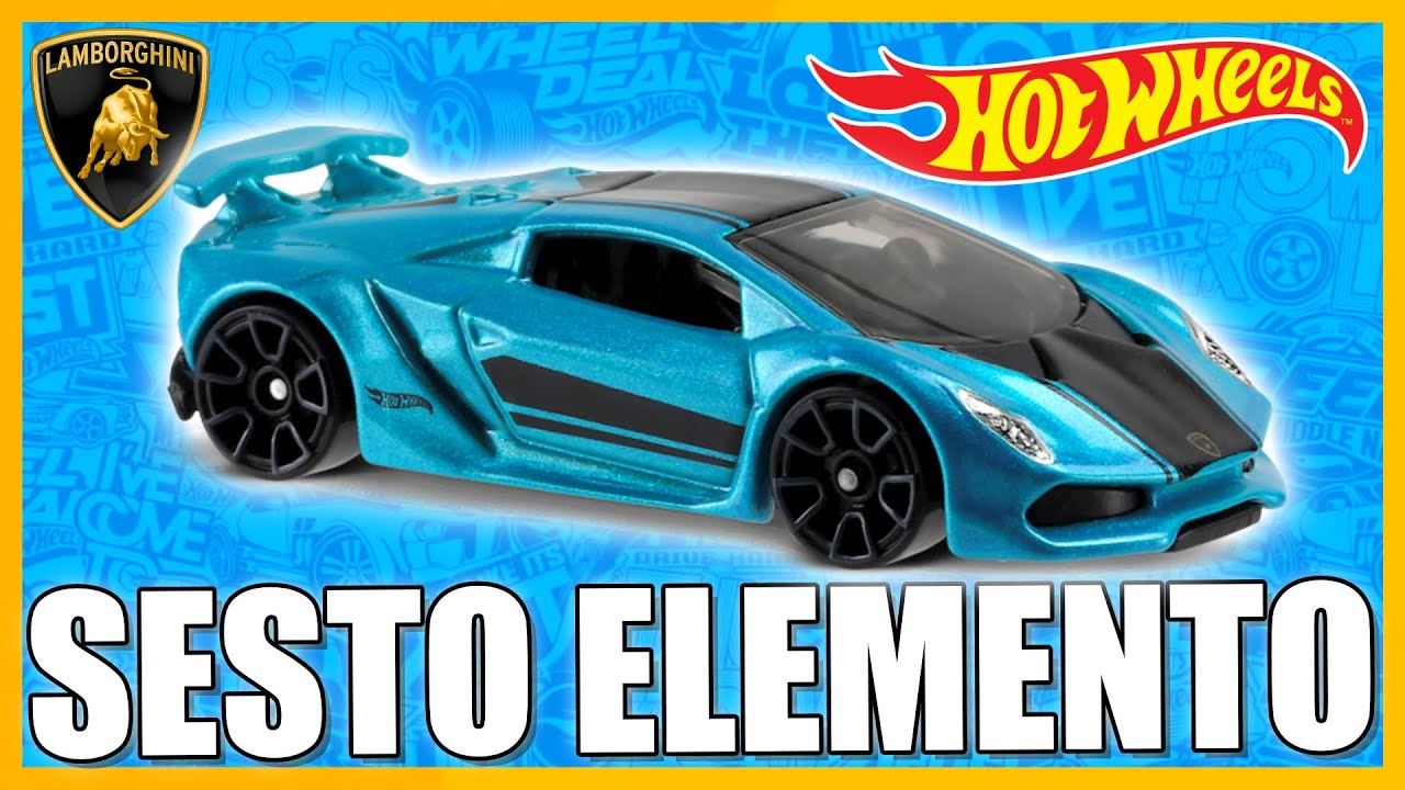Hot Wheels Lamborghini Sesto Elemento Showcase - YouTube