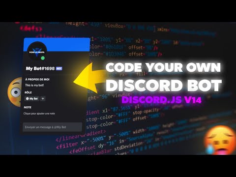 How to code your Own DISCORD BOT | Discord.js V14 | Working 2022 (#1)