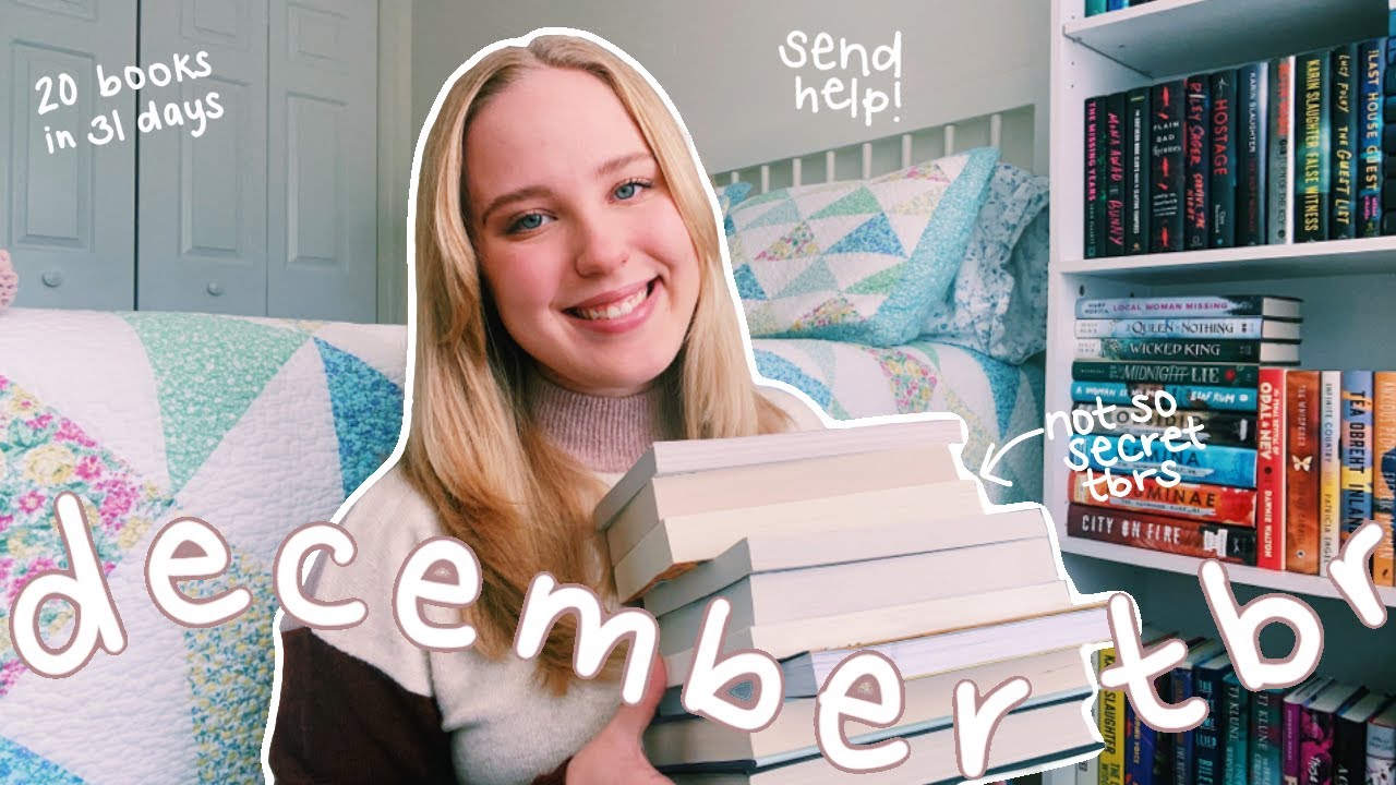 DECEMBER TBR | my ambitious plan to read 20 books in one month