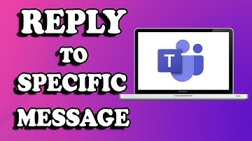 How To Reply To a Specific Message in Teams Desktop | How to Reply To Particular Message in Teams