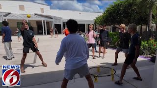 Cell phones out, spike ball in: How an Orange County school got students to connect without devices