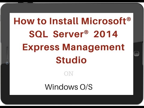 SQL server 2014 express (x86) safe install on Windows (7, 8, 8.1)