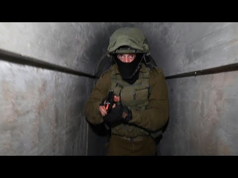 Israeli soldiers use VR technology to train in tunnel warfare | AFP