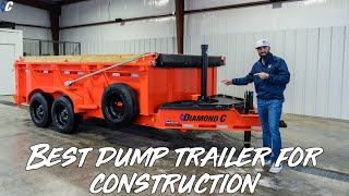 Best Dump Trailer For Construction  | Diamond C