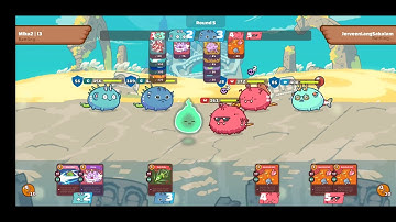 JUMPING LASON VS DOUBLE BUG DISCARD AND AQUA | AXIE INFINITY SEASON 20