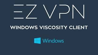 EZ VPN Windows Viscosity Openvpn client howto screenshot 4