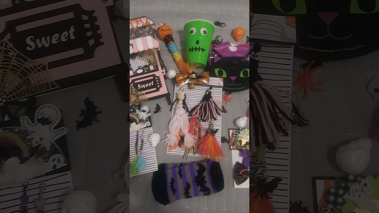 Out going goodies for Puchy's 2021 Halloween swap