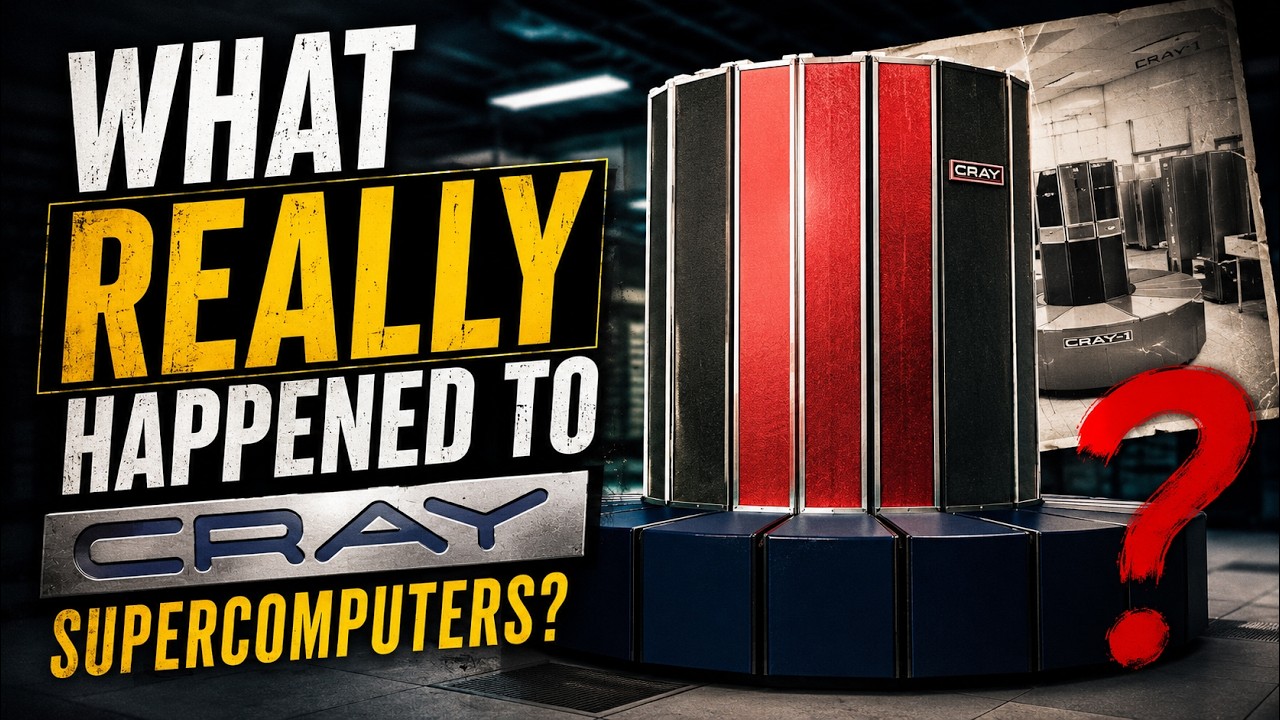 What Really Happened To Cray Supercomputers - YouTube