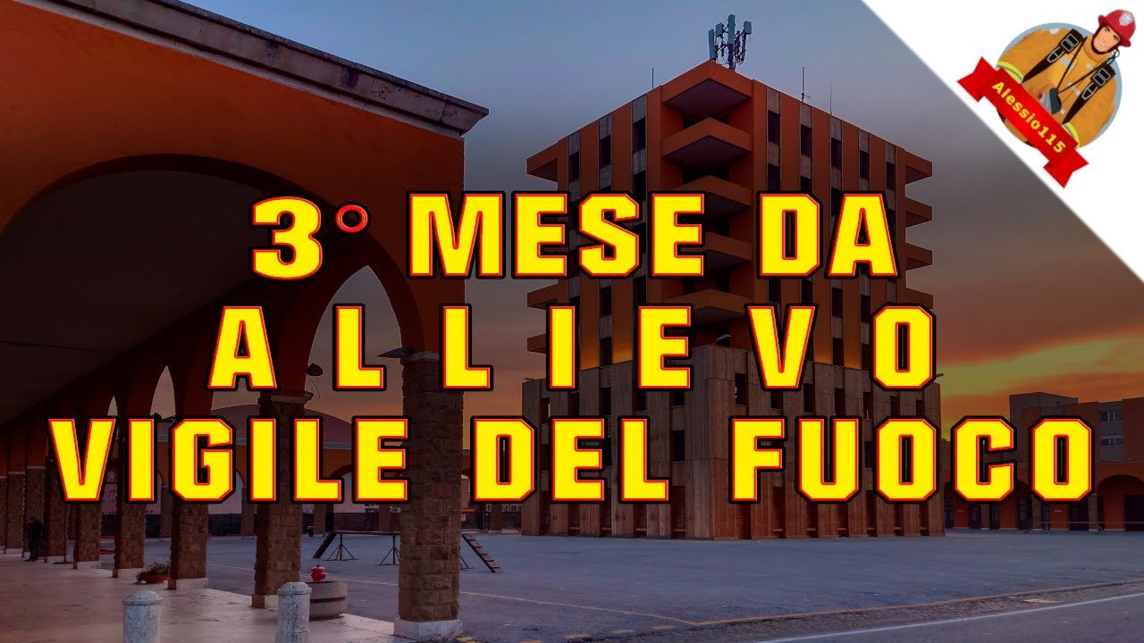 3° mese da Allievo Vigile del Fuoco - #115Stories 🚒🚨🔥 Scala Italiana & Scala a Ganci