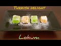 Lokum Tukish Halwa Lokum Orange Lokum Pista Lokum