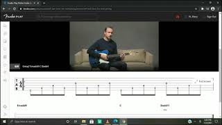 MaryD Play39s 12282020 Fender Play App Random Electric Guitar Lessons