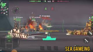 Force Of Warships Battleship Mod Apk Gameplay Sea Gameing.. screenshot 1