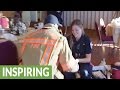 Paramedic called to scene receives surprise marriage proposal