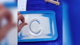 Sandpaper letters