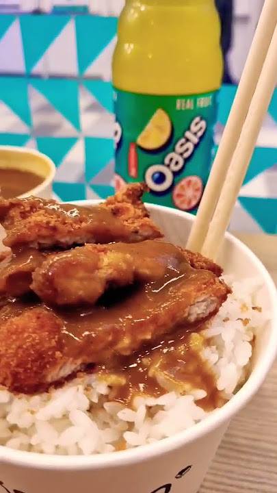 Kokoro #time with my SonDate #kokoro #for #dinner #katsu #chicken #very #yummy #foodie #food #fyp